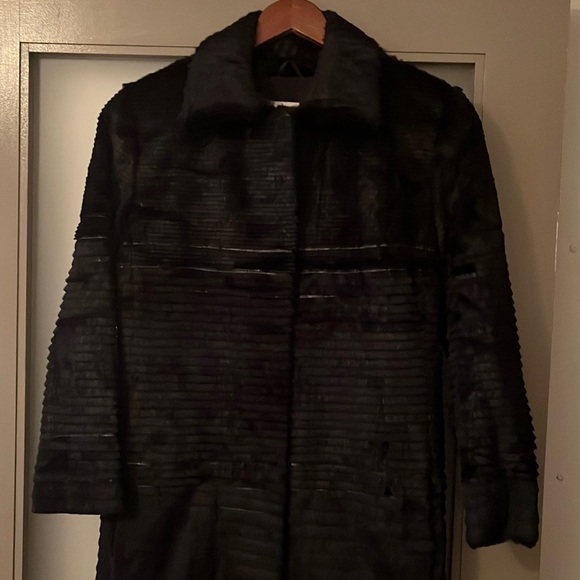 Michael McCollom Real Fur Coat by Trilogy Collections in S - Picture 2 of 5